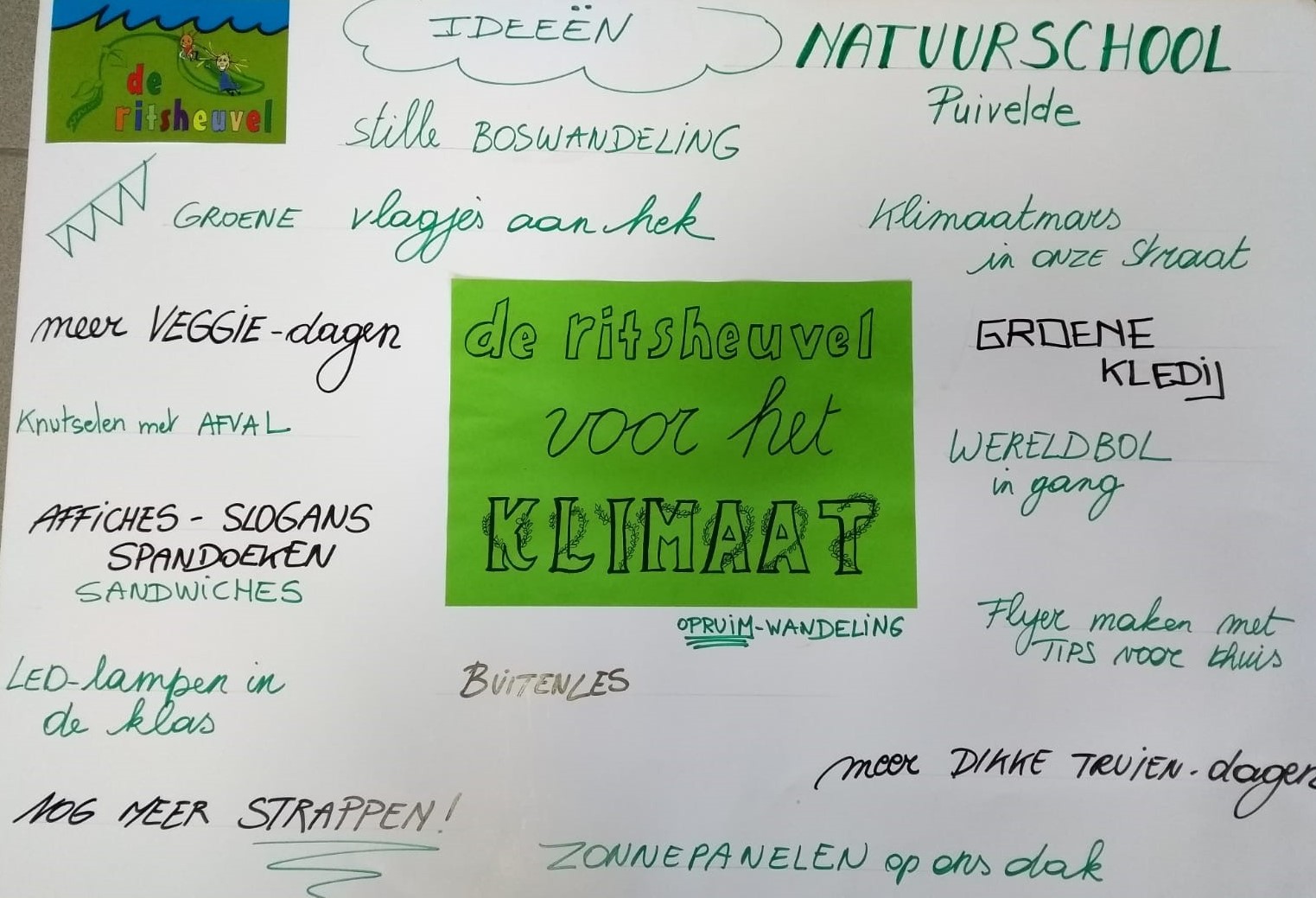 Klimaat Actie : oproep werken aan een beter klimaat !