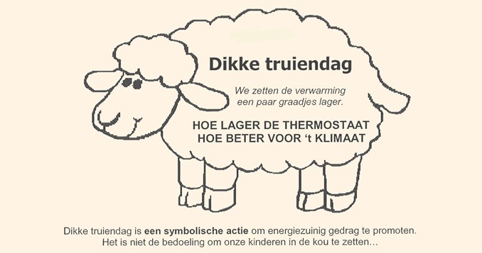 Klimaat Actie : dikke trui